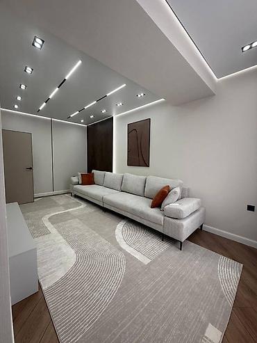 Продажа квартир: 2 комнаты, 56 м², Асанбай мкр Элитка, 5 этаж, Дизайнерский ремонт — 3