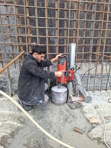 Beton işləri: Beton kəsimi və deşik açma xidməti - Dəqiq və səliqəli diamant kəsmə — 3