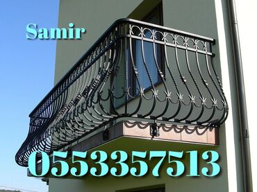damir qapilar: Yeni Balkon məhəccəri, Dəmir
