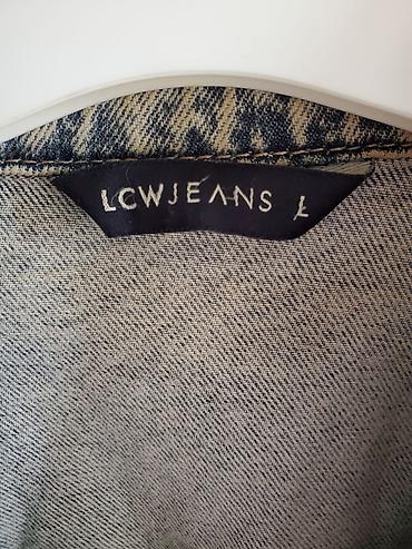 Üst geyimi: LCW JEANS (LC Waikiki) qadın cins pencək - Model: OKT, Overcrop — 3
