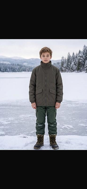 soft shell: Детская зимняя куртка, цвет: черный. На среднего подростка 12, 13, 14 — 6