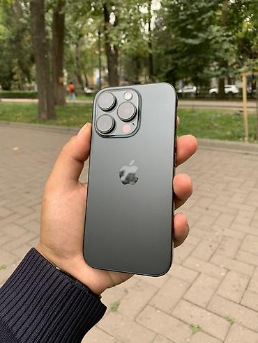 чехл: IPhone 16 Pro, Б/у, 256 ГБ, Черный, Защитное стекло, Чехол, 89 % — 1