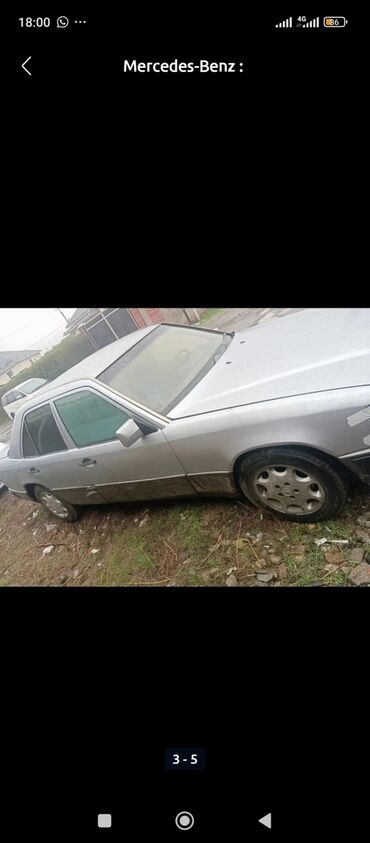 Mercedes-Benz: Mercedes-Benz W124: 1990 г., 2.3 л, Механика, Газ, Седан