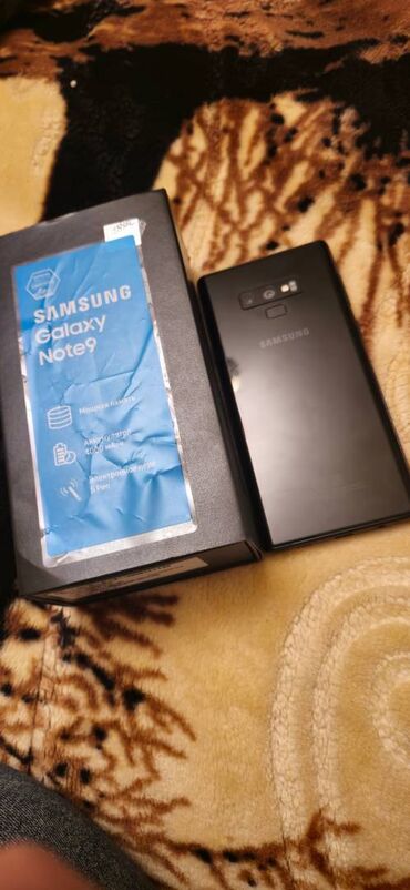 Samsung: Samsung Galaxy Note 9, 128 GB, rəng - Qara, Barmaq izi, Sənədlərlə