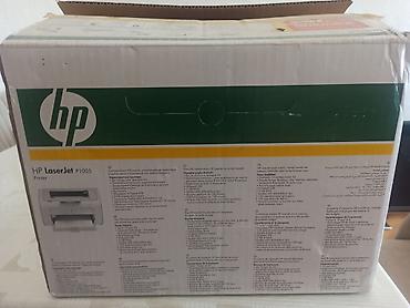 Ofis avadanlığı: HP LaserJet P1005 – monoxrom lazer printer Xüsusiyyətlər: - Çap — 1