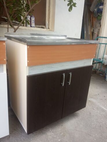 Mətbəx mebeli: MOYKA SATIRAM cox yaxşı vəzyətdədir hec bir problemi yoxdur — 9