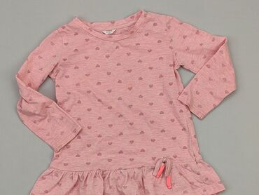 różowe bluzki: Bluzka, 2-3 lat, 92-98 cm, stan - Dobry