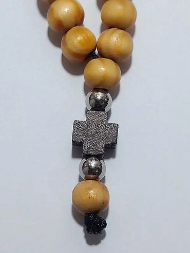 Ostali nakit: Ručno izrađena brojanica od maslinovog drveta Zagrli toplotu prirode i — 4