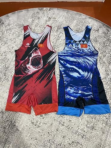 Рашгарды: Рашгард, С принтом, Made in KG, M — 1