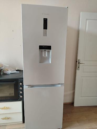 soyuducu lökbatan: İşlənmiş 2 qapılı Taube Soyuducu Satılır, rəng - Boz, Dispenserli — 1