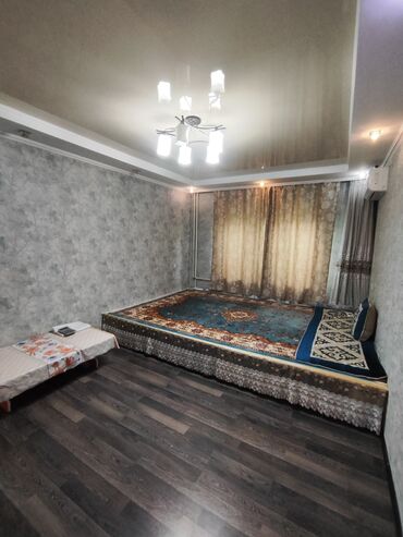 квартиры по суточно мкр: 1 бөлмө, 36 кв. м, 105-серия, 1 кабат, Евроремонт