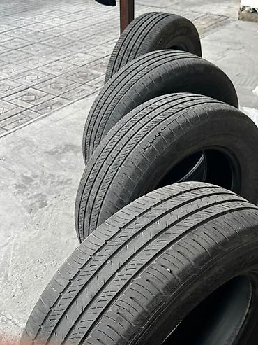 225 55: Шины 235 / 65 / R 17, Лето, Б/у, Комплект, Легковые, Корея, Hankook — 3