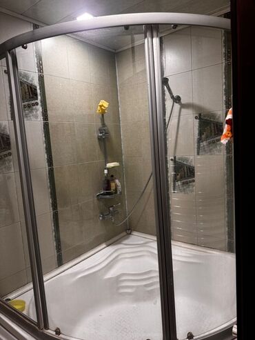 ванна душ: Кабинка с открытым верхом, Угловая