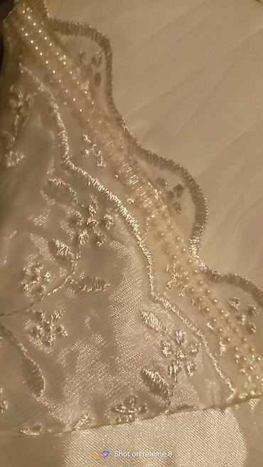 arqanza parça: Qız uşağı üçün ziyafət/nikah-geyimiləri Paltarlar AĞ,AÇIQ — 7