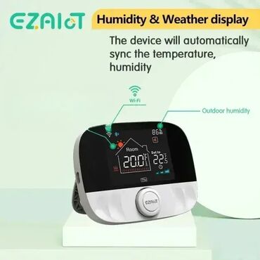 ventilator kao klima: Bežični WiFi Termostat za Podno Grejanje i Gasne Kotlove (RF433) 🌡️