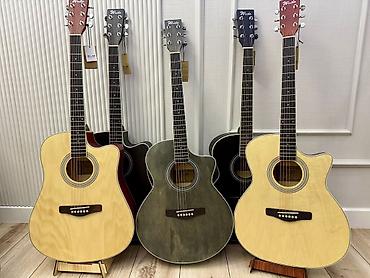 Гитары: Акустические гитары Weibo — размеры 40" и 41" - Формы корпуса — 1