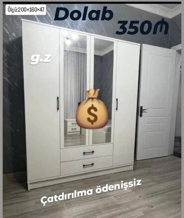 Dolablar: Qarderob, paltar dolabı, Yeni