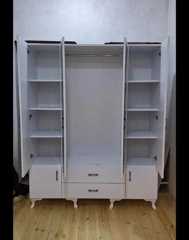 Sifarişlə dolablar: 4Qapi Dolab satılır qiyməti 260Azn ölçü 160*200*45 sifarişlədir — 15