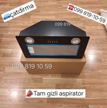 Mətbəx kombaynları və doğrayıcıları: Aspirator rəng - Qara, Yeni