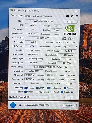 ASUS: Proizvođač: Asus Model: VivoBook S510U Procesor: Intel(R) — 5