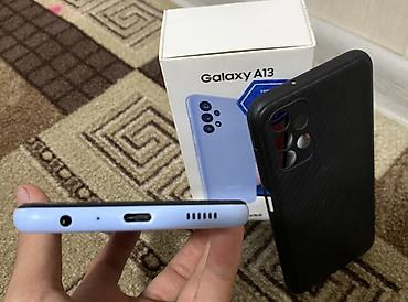nokia 1600: Samsung Galaxy A13, Б/у, 64 ГБ, цвет - Голубой, 2 SIM — 5
