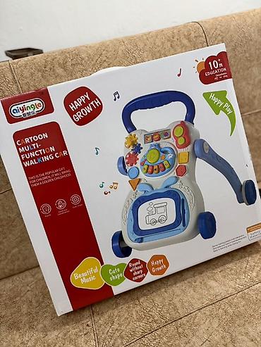 usag oyuncaqlari: Aiyingle Cartoon Multi-Function Walking Car – çoxfunksiyalı uşaq — 1