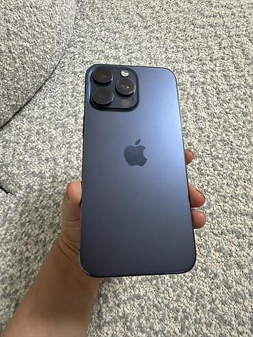 IPhone 15 Pro Max, Blue Titanium, Face ID