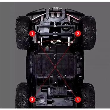 Dečiji električni automobili: Dvosed Džip na akumulator DELFINO SPEED 800 4x4 – Plavi Šifra — 9