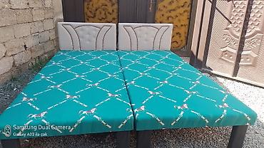 ucuz manej: Təzə çarpayılar. Taxtadan yıgılır ustu dikdən. 2 sm maçalkası var — 2