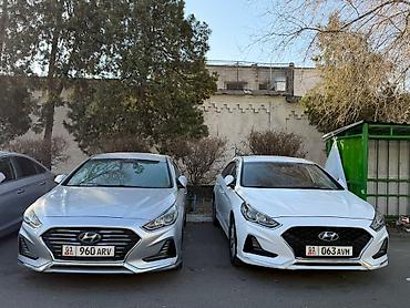 аренда соната 2018: Hyundai sonata арендага берилет. Депозит 20000с только по городу. 25 — 1