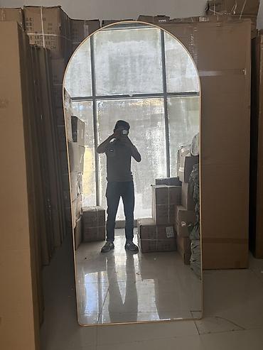 hamam ucun guzgu: Güzgü Döşəmə üstü, Dekorativ, Çərçivə ilə — 2