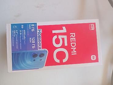 9000 iphone: Redmi, Redmi 15C, Б/у, 128 ГБ, цвет - Черный, 2 SIM — 1