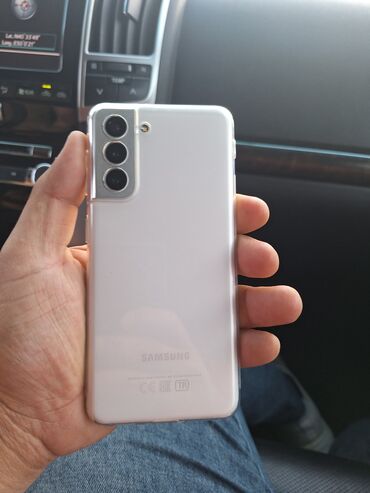 Samsung: Samsung Galaxy S21 5G, 128 GB, rəng - Ağ