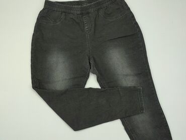 czarne spódnice jeansowe z przetarciami: Jeansy, Beloved, L, stan - Dobry