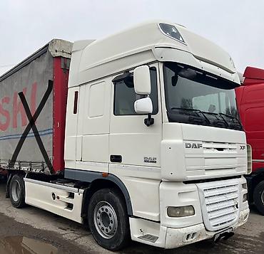 полуприцеп мега 105: Тягач, DAF, 2012 г., Тентованный — 3