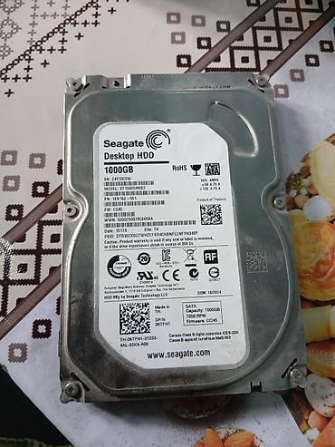 Sərt disk (HDD) Seagate, 1 TB, 7200 RPM, İşlənmiş