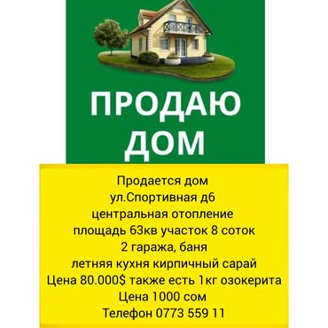 дома гэс 3: Дом, 63 м², 3 комнаты