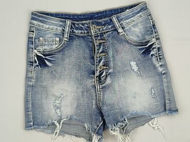 legginsy woskowane wysoki stan: Shorts for women, size S (EU 36)