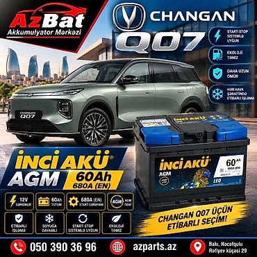 Inci Akü, 60 ah, Orijinal, Türkiyə, Yeni