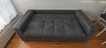 Sofe i kaučevi: Trosed na razvlacenje sa fiokom. Kupljen u Matisu pre 5 godina, veoma — 7