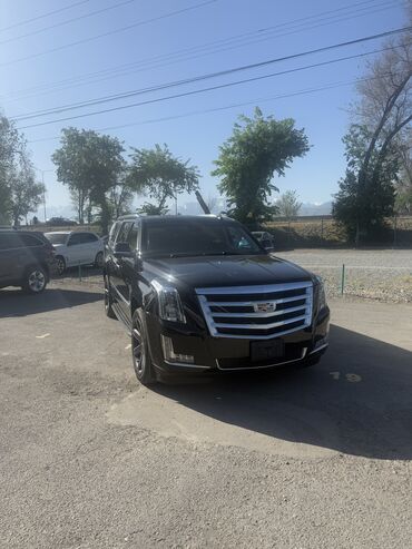 карабалта венто: Cadillac Escalade: 2018 г., 6.2 л, Автомат, Бензин, Жол тандабас