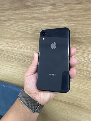 срочно продаю телефон нужны деньги: IPhone Xr, Б/у, 128 ГБ, Черный, 100 %