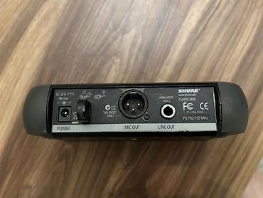shure glxd4: Yaxwi veziyyetdedir.Hecbir problemi yoxdur.Real alici ile qiymet — 3