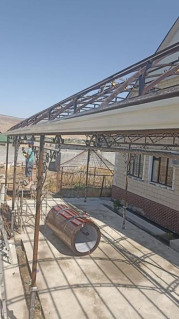 арочные навесы из поликарбоната: Кованые металлические навесы и каркасы под поликарбонат - — 9