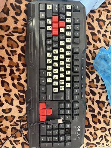steelseries qck: Клавиатура, Delux, Проводное подключение, Размер: 100% — 1