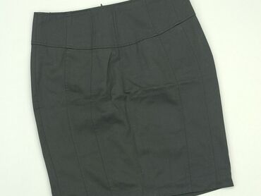 spódnice czarne do kolan: Skirt, M (EU 38), condition - Good