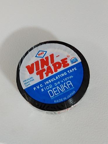 изоленты: Изолента ПВХ DENKA Vini-Tape #102 - Тип: P.V.C. insulating tape — 1