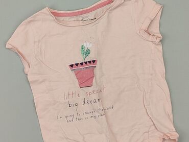 sukienka biala letnia wzory wiazana na szyi ptak rzgow: T-shirt, Little kids, 7 years, 116-122 cm, condition - Good