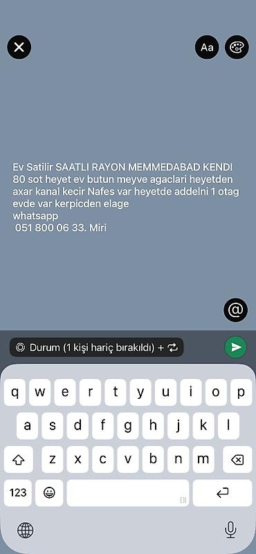 1 комната квартира снять: Salam qaz işığ daimidir internet xetti var — 1