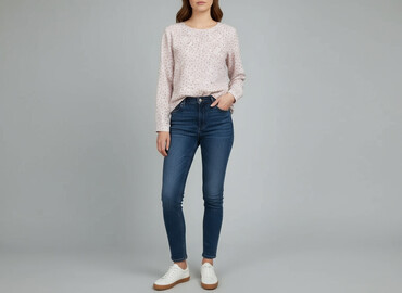 bluzki ze srebrną nitką reserved: MUUV.APPAREL, Жіноча блуза, розмір XS
